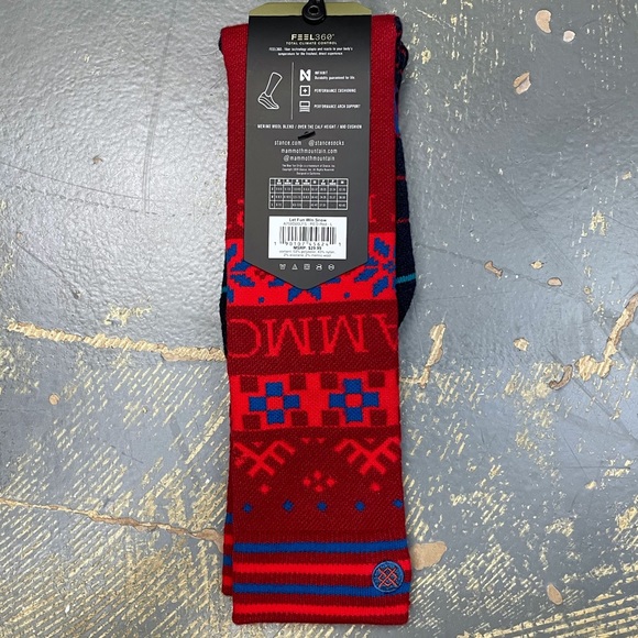 Stance Feel 360 Mammoth Mountain Infiknit Snow Socks Large Board Ski Winter - Picture 2 of 5